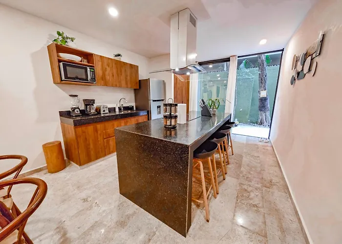 Premium In 2 Bedrooms Roof Pool - Aldea Zama Apartamento