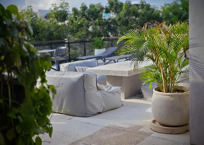 Premium In 2 Bedrooms Roof Pool - Aldea Zama *