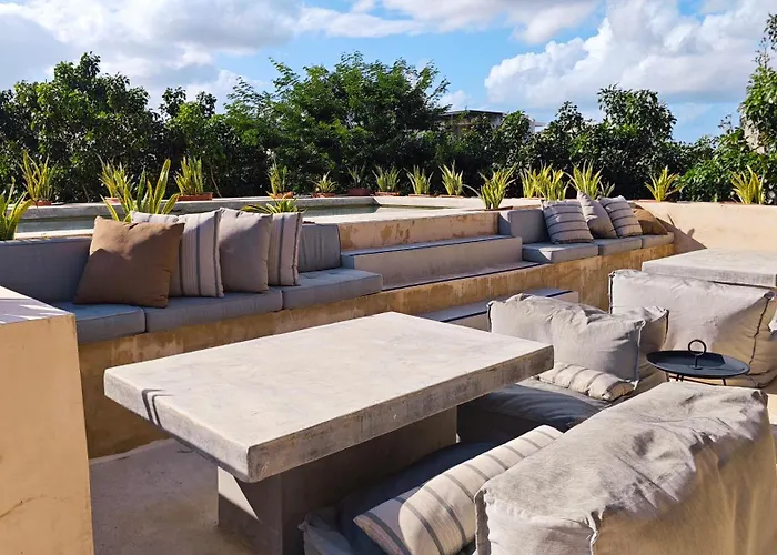 Premium In 2 Bedrooms Roof Pool - Aldea Zama Apartamento